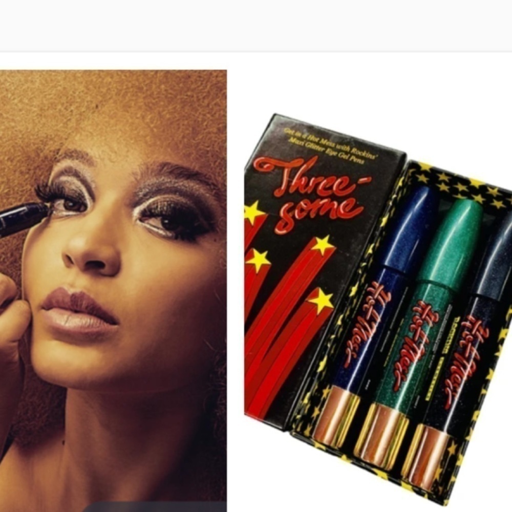 ROCKINS COSMETICS HOT MESS GLITTER GEL PENS EYELINER